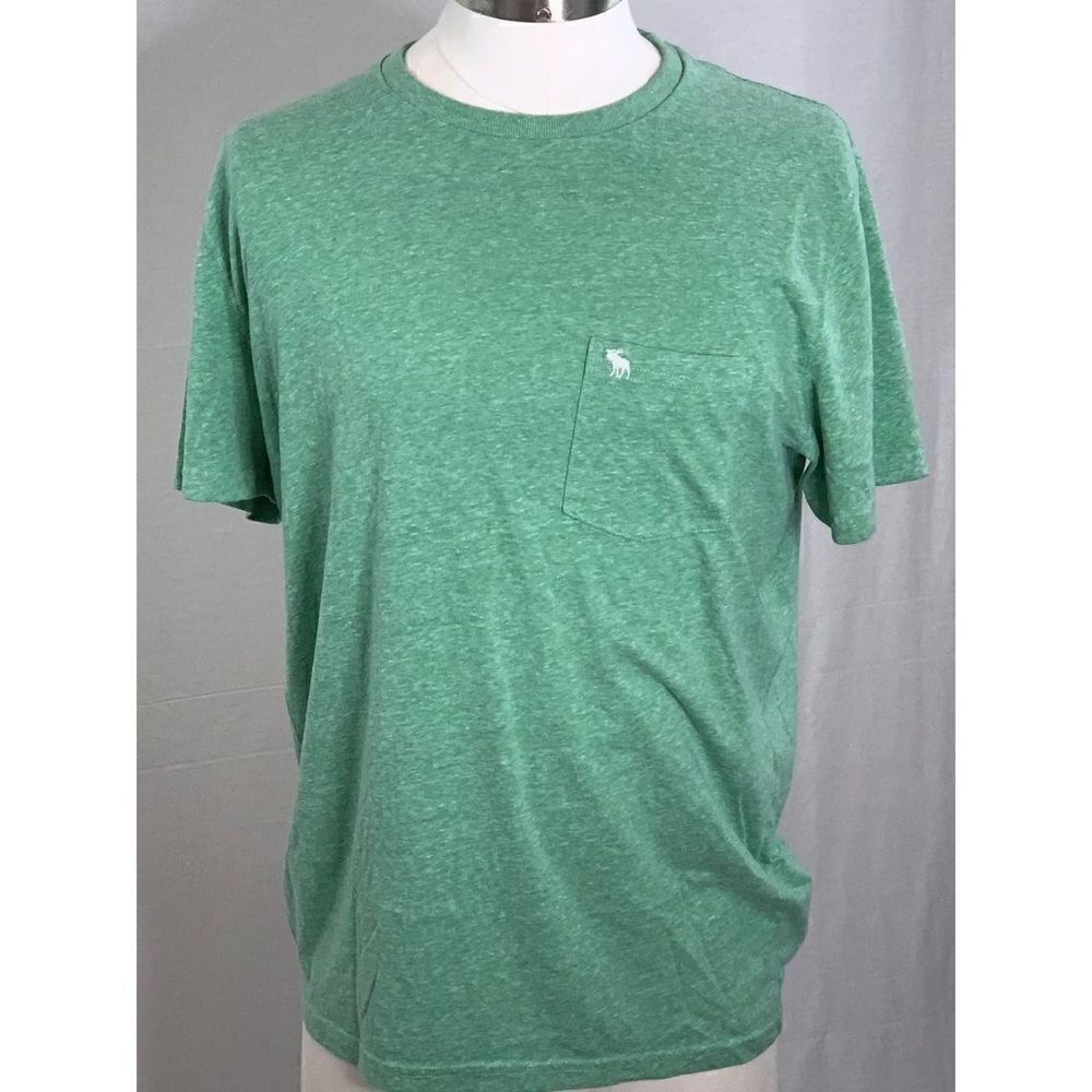Abercrombie and Fitch Green Short Sleeve Shirt